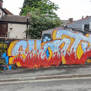 Millmount Road Graffiti